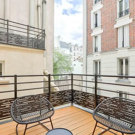 Апартаменты Terrace Getaway - Le Marais - With Ac *