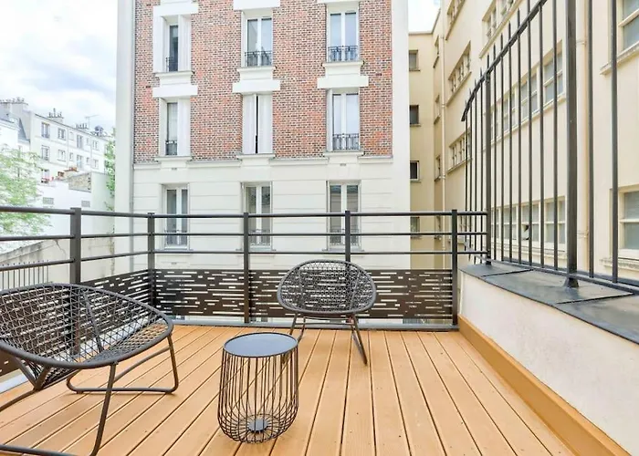 Terrace Getaway - Le Marais - With Ac Lejlighed *
